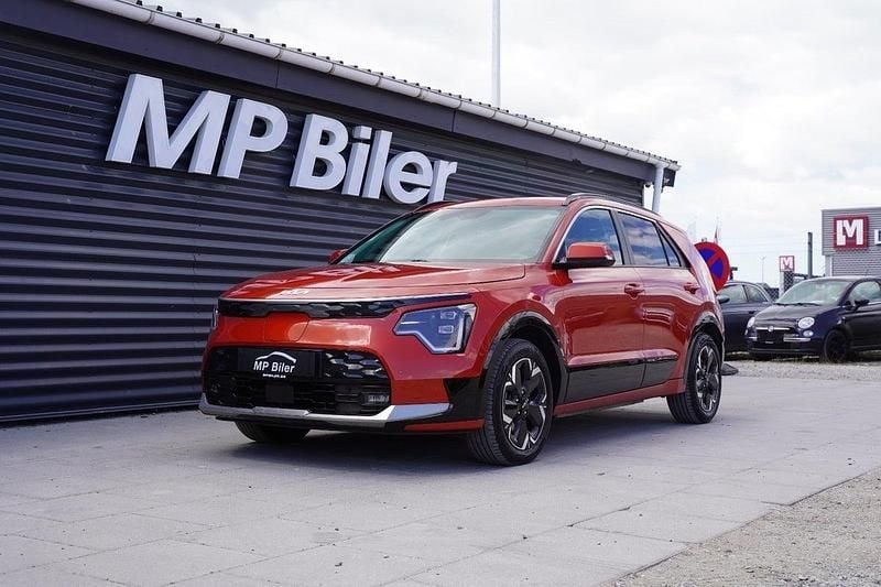 Orangemetal Brugt 2023 Kia e-Niro SUV | 224.700 kr. (Fair pris) - Billede 1/4