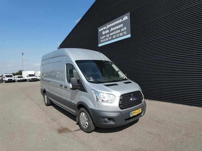 Sølvmetal Brugt 2017 Ford Transit Trend Van | 79.800 kr. - Billede 1/4