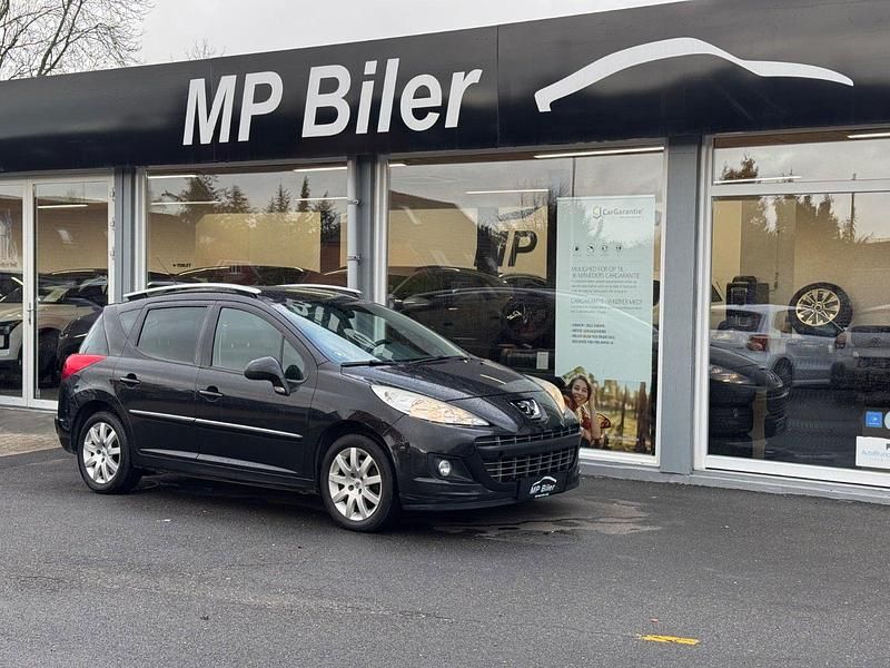 Brugt Peugeot 207 Active 92 HK (67 kW) 2010 Sortmetal Stationcar