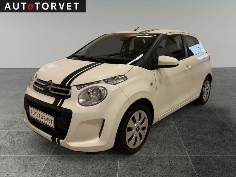 Hvid Brugt 2016 Citroën C1 PureTech Hatchback | 45.700 kr. (Fair pris) - Billede 1/4