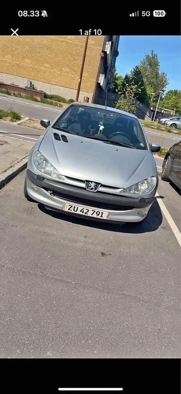 Brugt 2002 Peugeot 206 CC Cabriolet | 24.500 kr. (Super pris) - Billede 1/4