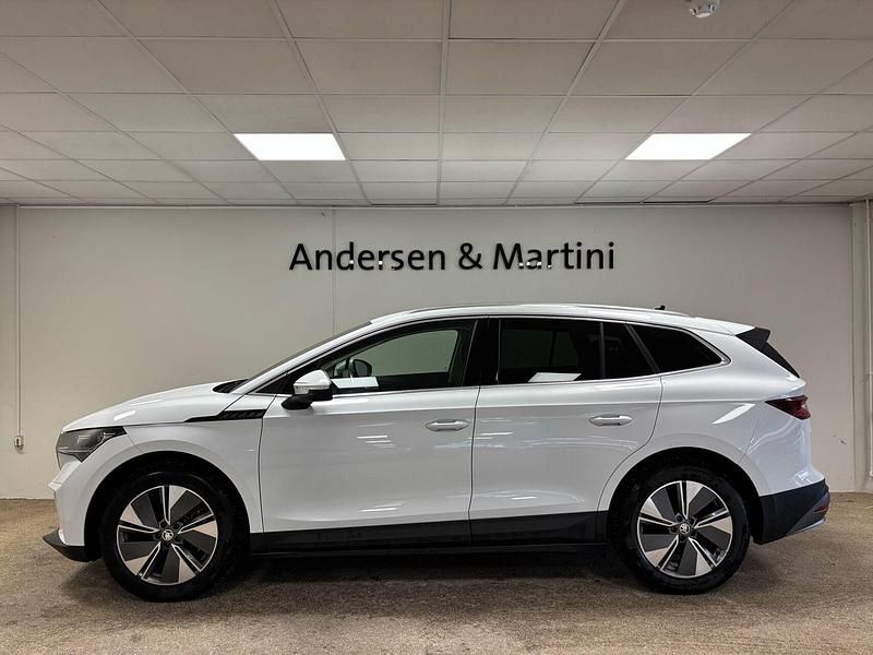 Brugt Skoda Enyaq iV 150 kW (204 HK) 2023 Moonwhitemetallic SUV