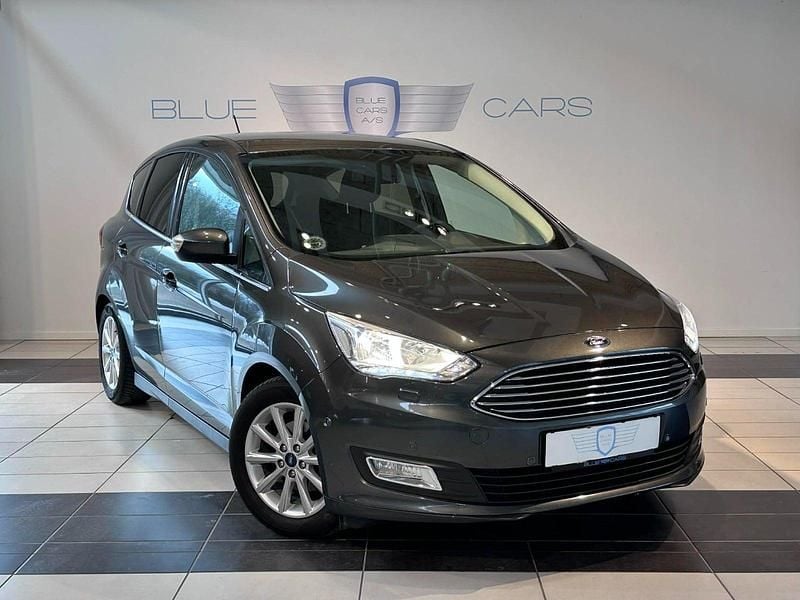 Brugt Ford C-MAX Titanium 125 HK (91 kW) 2017 Koks MPV