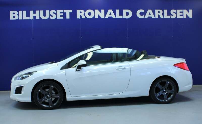 Perlemorshvid Brugt 2015 Peugeot 308 CC Sport Cabriolet | 149.900 kr. - Billede 1/4