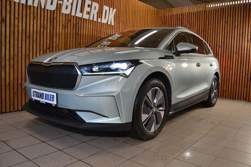 Lysgrønmetal Brugt 2021 Skoda Enyaq iV Loft SUV | 264.800 kr. (Fair pris) - Billede 1/4
