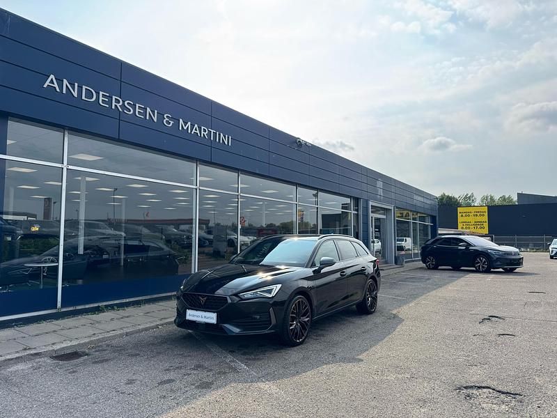 Midnightblack Brugt 2021 Cupra Leon Stationcar | 236.600 kr. - Billede 1/4