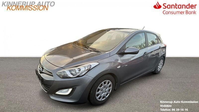 Grå Brugt 2013 Hyundai i30 Comfort Hatchback | 44.900 kr. (God pris) - Billede 1/4
