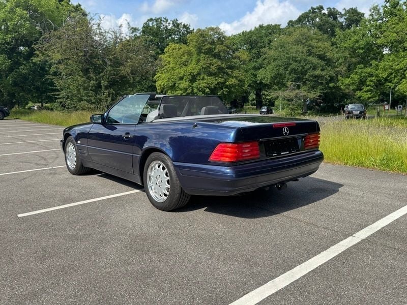 Brugt Mercedes SL280 193 HK (141 kW) 1997 Blå Cabriolet