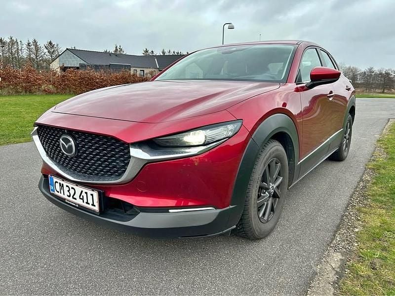 Rød Brugt 2019 Mazda CX-30 Cosmo SUV | 162.900 kr. (God pris) - Billede 1/4