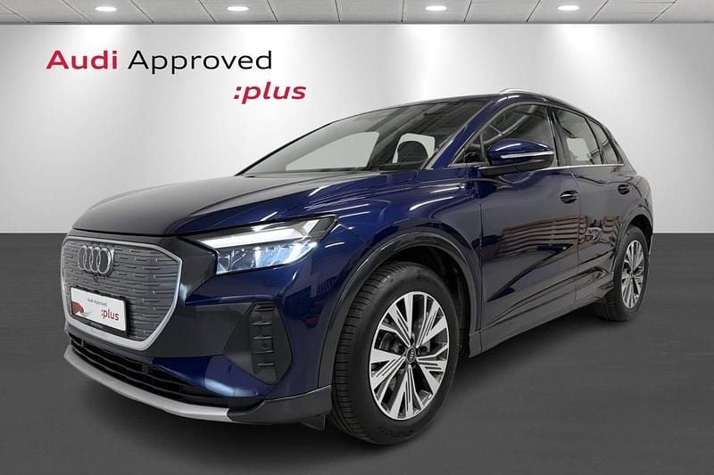 Mørkblåmetal Brugt 2024 Audi Q4 e-tron SUV | 369.900 kr. (Fair pris) - Billede 1/4
