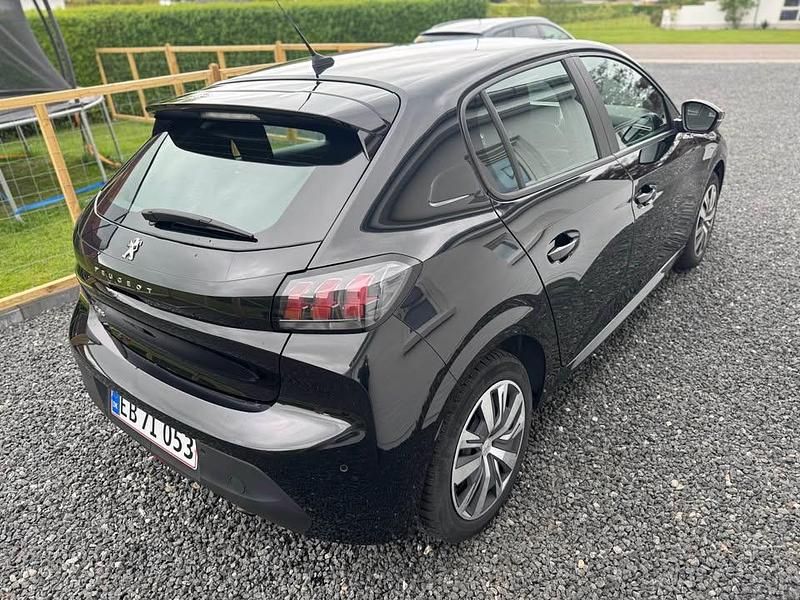 Brugt Peugeot 208 75 HK (55 kW) 2020 Sort Hatchback