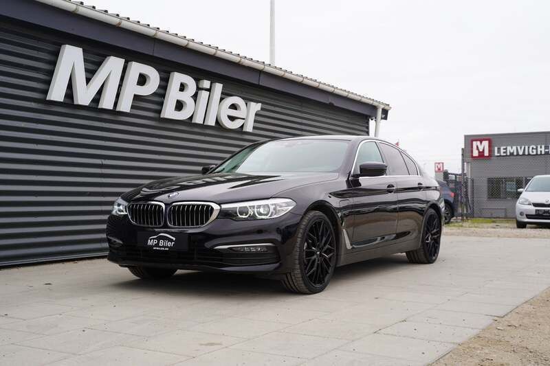 Sortmetal Brugt 2019 BMW 530e iPerformance Sedan | 299.900 kr. (God pris) - Billede 1/4
