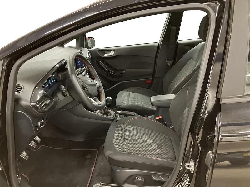 Brugt Ford Fiesta ST-Line 125 HK (91 kW) 2021 Sort Hatchback