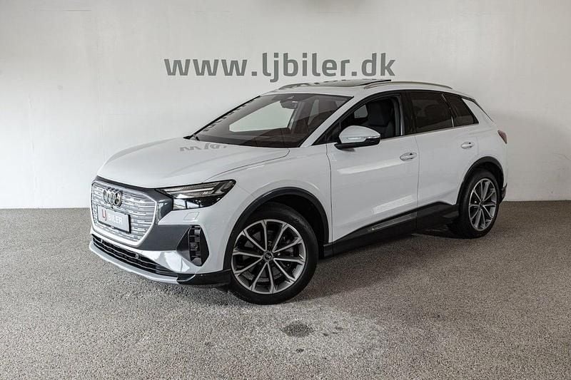 Hvid Brugt 2021 Audi Q4 e-tron SUV | 309.800 kr. (Fair pris) - Billede 1/4