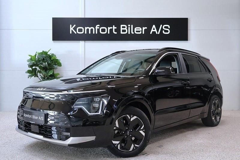 Sortmetal Brugt 2023 Kia e-Niro SUV | 208.900 kr. (God pris) - Billede 1/4