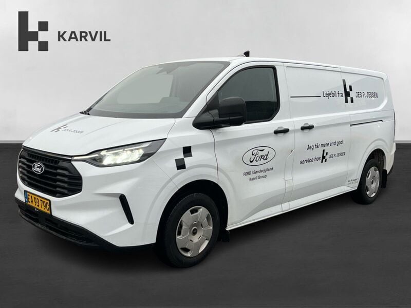 Frozen white Brugt 2024 Ford Transit Custom Trend Van | 259.900 kr. - Billede 1/4