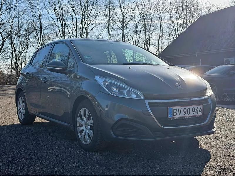 Brugt Peugeot 208 100 HK (73 kW) 2018 Grå Hatchback
