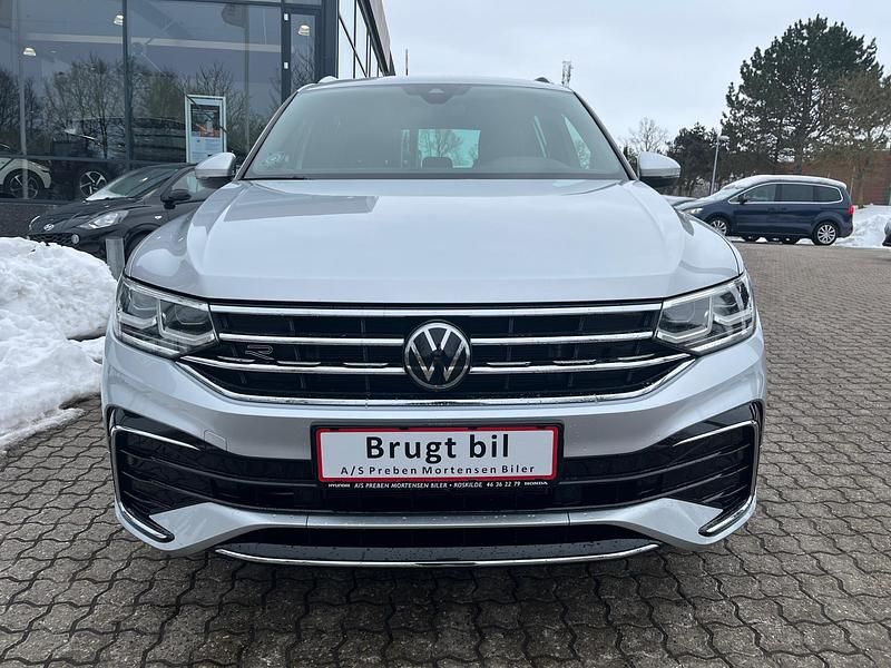 Brugt VW Tiguan R-line 245 HK (180 kW) 2022 Sølvmetal SUV