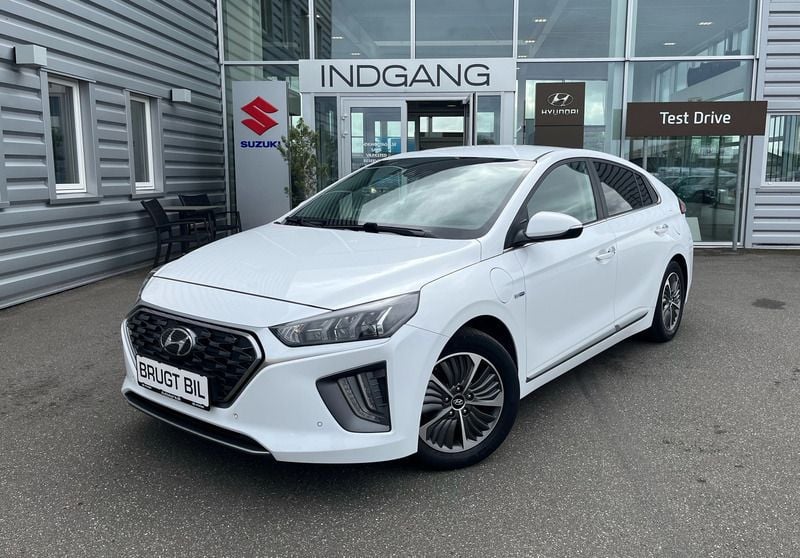 Polar white Brugt 2020 Hyundai Ioniq Premium Sedan | 159.900 kr. (Dyr) - Billede 1/4