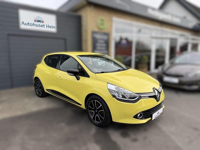 Gul Brugt 2013 Renault Clio IV Expression Hatchback | 59.800 kr. (Fair pris) - Billede 1/4