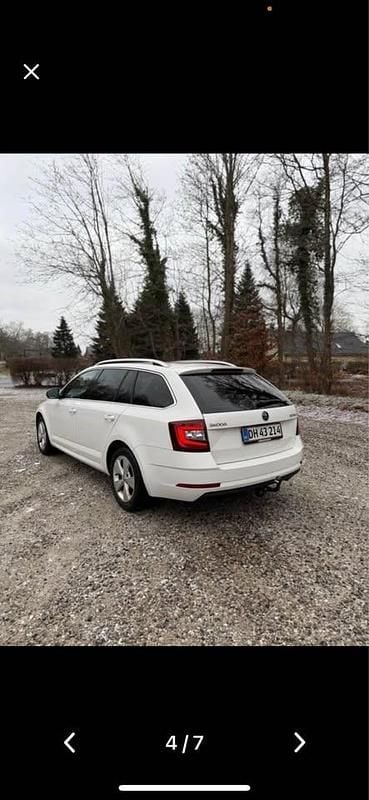 Brugt Skoda Octavia 150 HK (110 kW) 2018 Hvid Stationcar