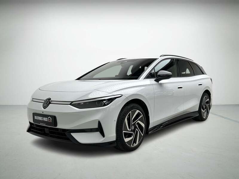 Hvid Ny 2025 VW ID.7 Style Sedan | 429.900 kr. (Super pris) - Billede 1/4
