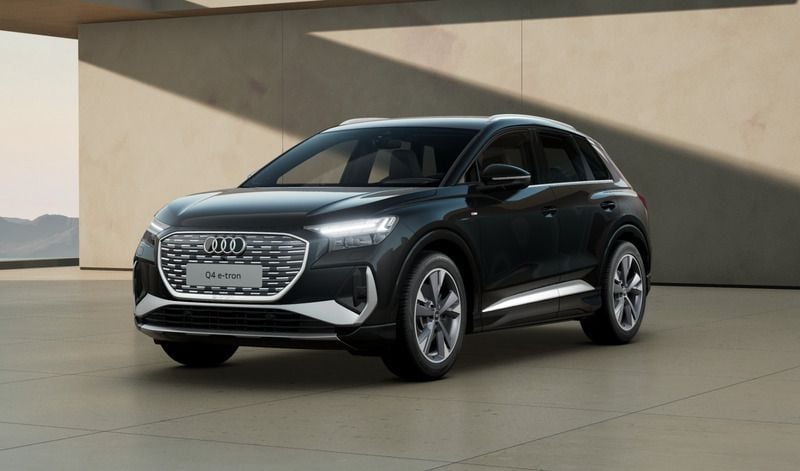 Sortmetal Brugt 2025 Audi Q4 e-tron Advanced SUV | 464.900 kr. - Billede 1/4