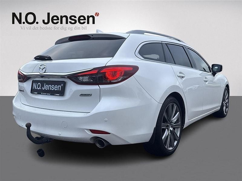 Brugt Mazda 6 Optimum 165 HK (121 kW) 2019 Hvidmetal Stationcar