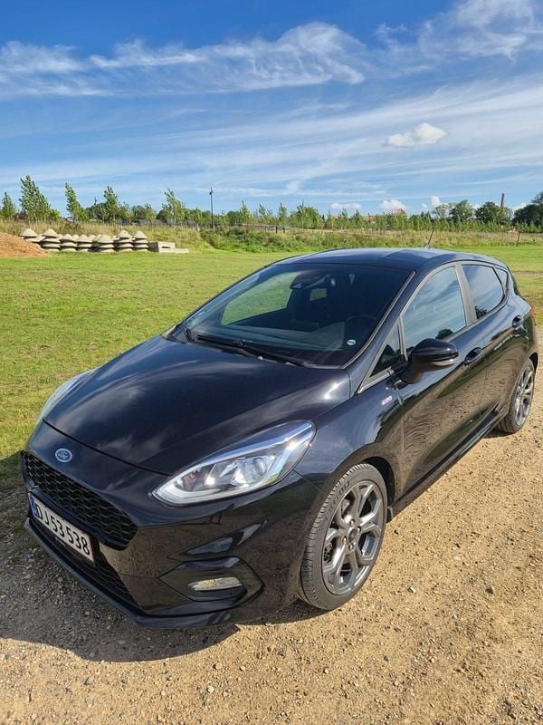 Sort Brugt 2020 Ford Fiesta ST-Line Hatchback | 108.900 kr. (God pris) - Billede 1/4