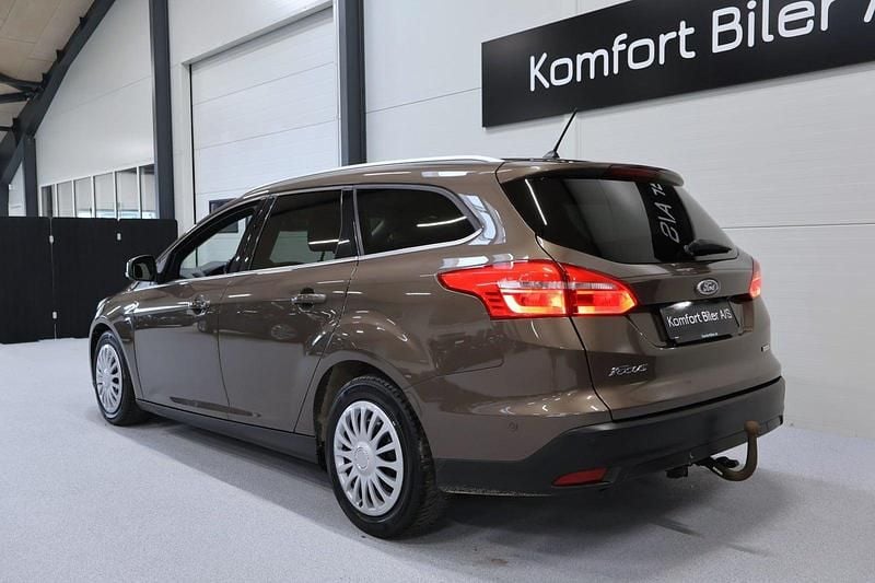 Brugt Ford Focus Titanium 125 HK (91 kW) 2018 Brunmetal Stationcar
