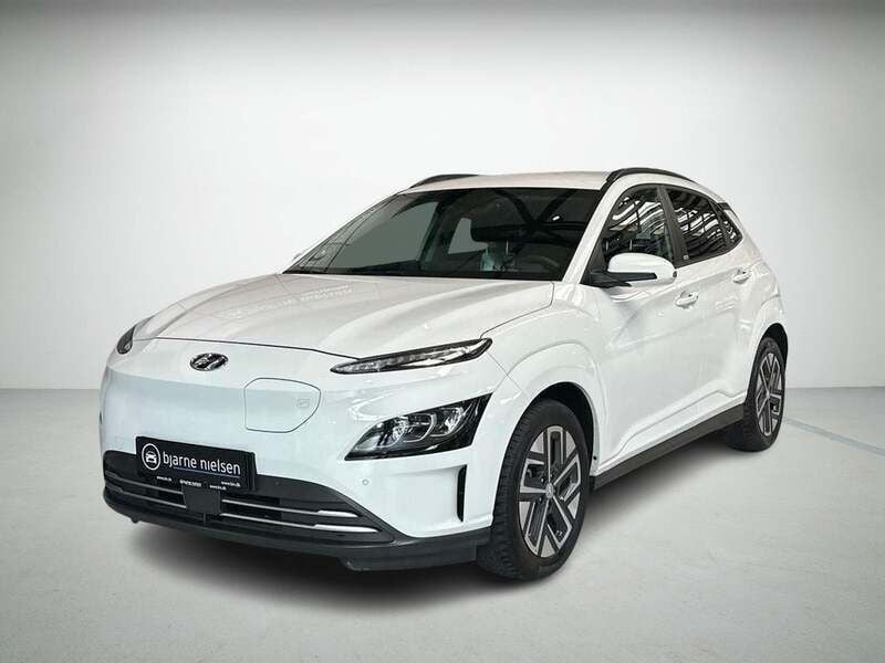 Hvid Brugt 2021 Hyundai Kona Premium SUV | 178.900 kr. (God pris) - Billede 1/4