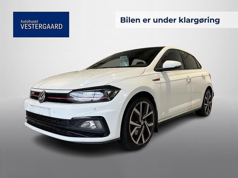 Hvid Brugt 2020 VW Polo GTI Hatchback | 239.700 kr. (Lidt for dyr) - Billede 1/4