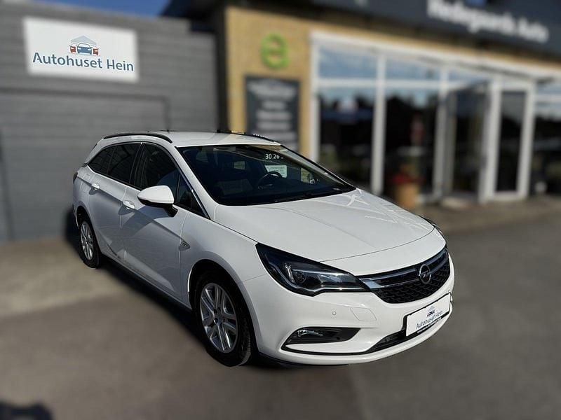 Brugt Opel Astra Enjoy 105 HK (77 kW) 2019 Hvid Stationcar