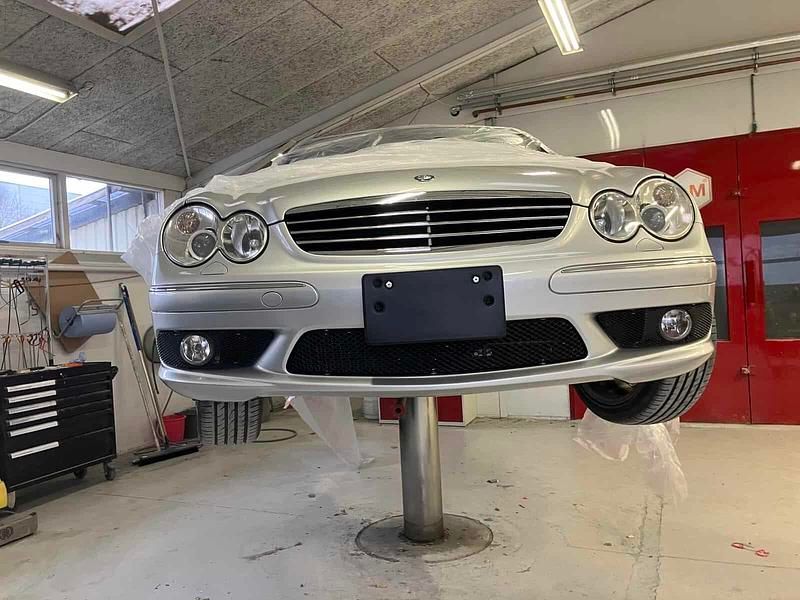 Brugt Mercedes C55 AMG AMG 367 HK (269 kW) 2005 Sølv