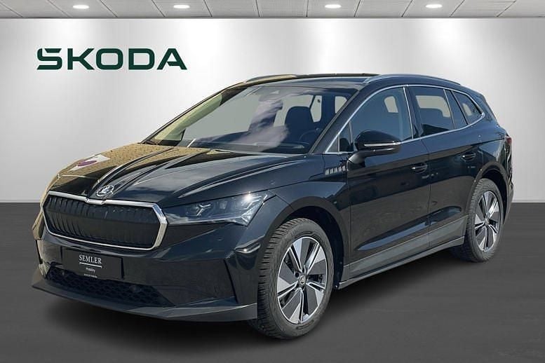 Sort Brugt 2023 Skoda Enyaq iV Suite SUV | 316.900 kr. (Lidt for dyr) - Billede 1/4