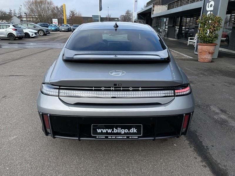 Brugt Hyundai Ioniq 6 Advanced 168 kW (229 HK) 2023 Sølvmetal Sedan