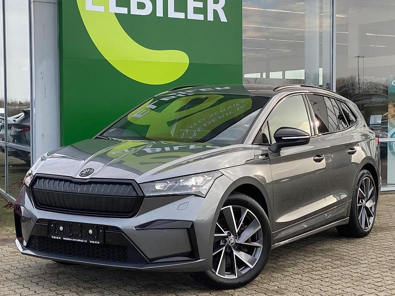 Koksmetal Brugt 2022 Skoda Enyaq iV SportLine SUV | 309.900 kr. (Dyr) - Billede 1/4