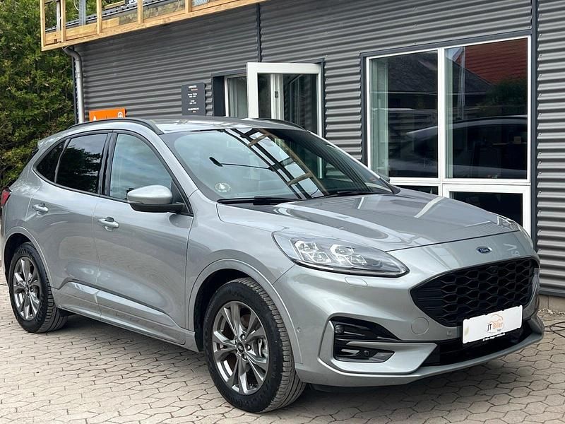 Sølvmetal Brugt 2021 Ford Kuga ST-Line X SUV | 184.900 kr. (Super pris) - Billede 1/4