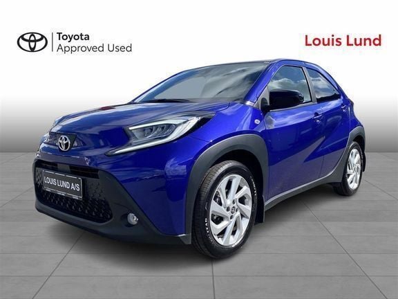 Juniper blue Brugt 2024 Toyota Aygo Active Hatchback | 149.900 kr. (Fair pris) - Billede 1/4