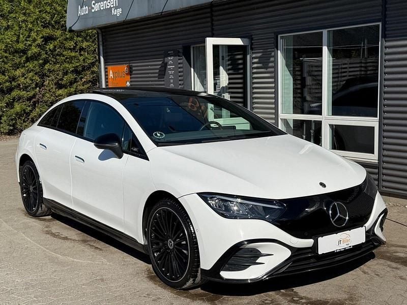 Hvid Brugt 2024 Mercedes EQE350 AMG Line Premium Plus Sedan | 489.900 kr. (Dyr) - Billede 1/4