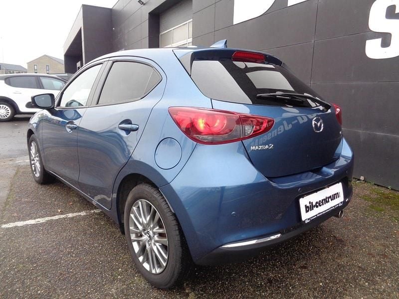 Brugt Mazda 2 Cosmo 90 HK (66 kW) 2022 Lysblåmetal Hatchback