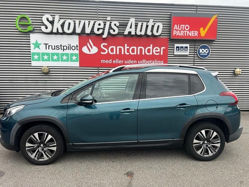 Grønmetal Brugt 2018 Peugeot 2008 Allure Sky SUV | 94.900 kr. (Fair pris) - Billede 1/4