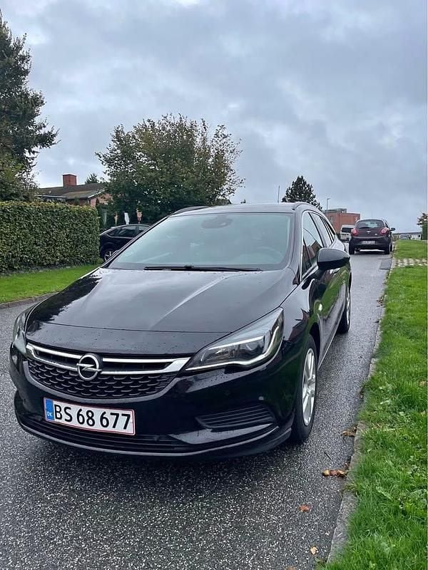 Sort Brugt 2017 Opel Astra Enjoy Stationcar | 78.000 kr. (Fair pris) - Billede 1/4