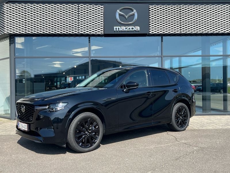 Jet black Brugt 2024 Mazda CX-60 Homura-Line SUV | 464.900 kr. (God pris) - Billede 1/4
