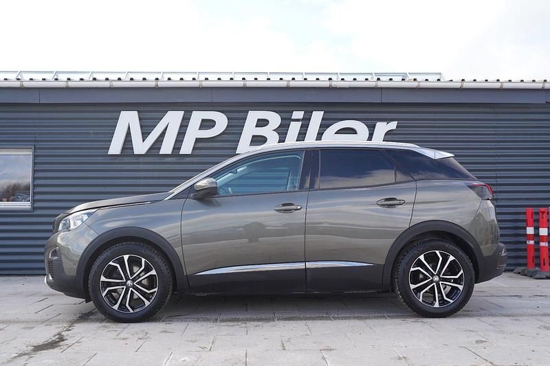 Brugt Peugeot 3008 Allure 120 HK (88 kW) 2017 Gråmetal