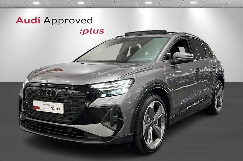 Gråmetal Brugt 2025 Audi Q4 e-tron S-Line SUV | 419.900 kr. (Dyr) - Billede 1/4