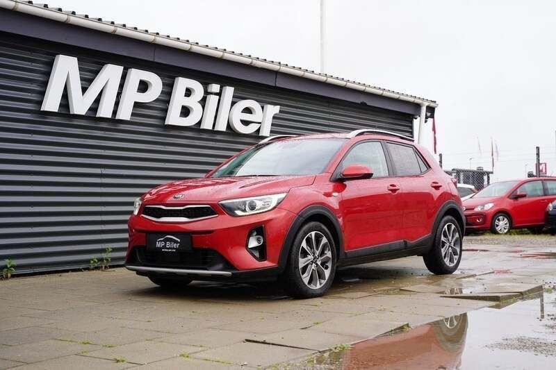 Rødmetal Brugt 2020 Kia Stonic Vision SUV | 159.900 kr. (God pris) - Billede 1/4