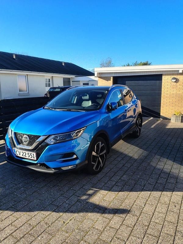 Blåmetal Brugt 2020 Nissan Qashqai Tekna SUV | 144.900 kr. (God pris) - Billede 1/4