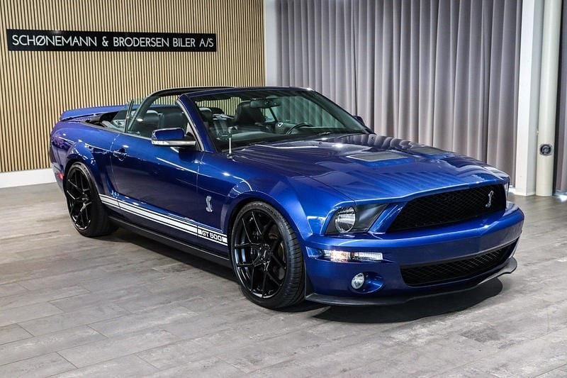 Blåmetal Brugt 2007 Ford Mustang Cabriolet | 539.900 kr. - Billede 1/4