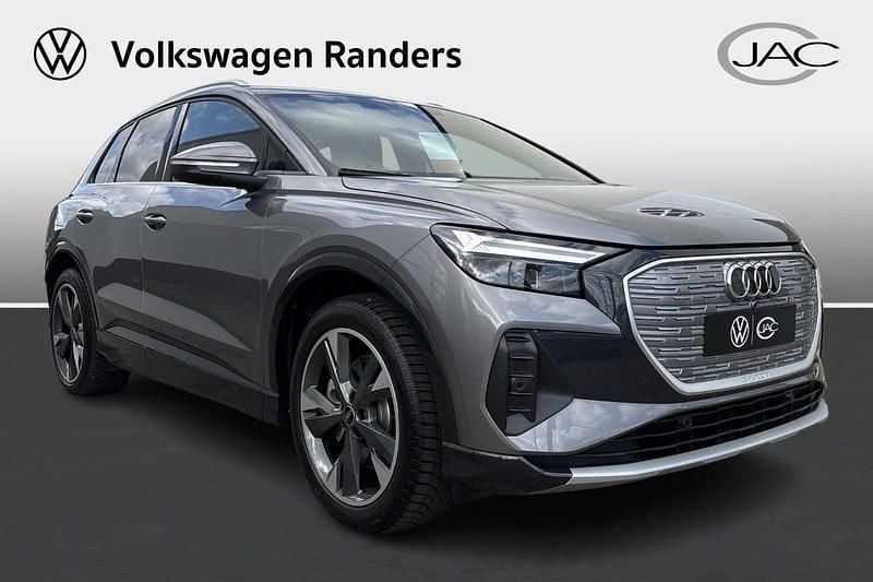 Gråmetal Brugt 2024 Audi Q4 e-tron Advanced SUV | 359.900 kr. (Super pris) - Billede 1/4